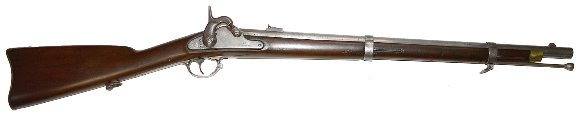 A MUZZLE LOADING CS RICHMOND CAVALRY CARBINE