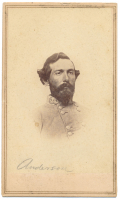 CDV ENGRAVING OF BRIGADIER GENERAL GEORGE T. ANDERSON