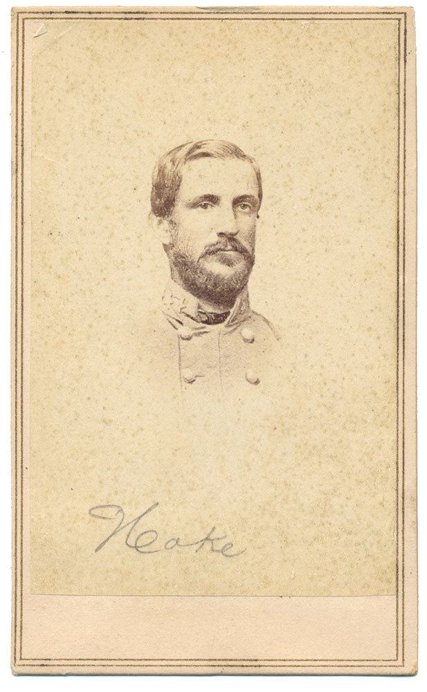 VERY RARE CDV ENGRAVING PORTRAIT OF GENERAL ROBERT HOKE
