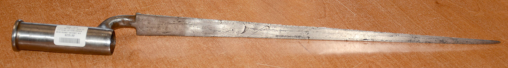 BRITISH EAST INDIA COMPANY WINDUS PATTERN SOCKET BAYONET