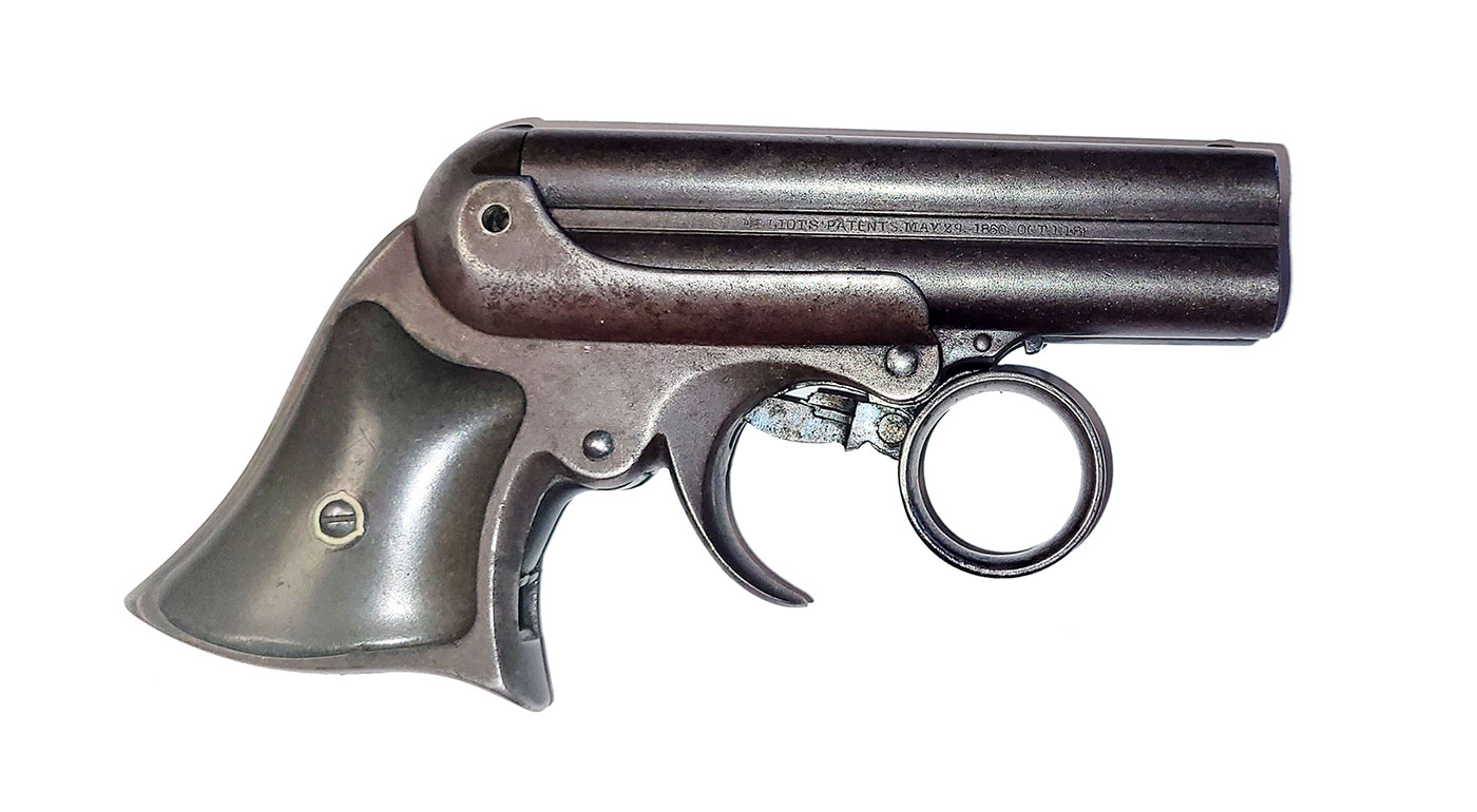 EARLIER REMINGTON ELLIOT .32 PISTOL – SERIAL NO. 3075
