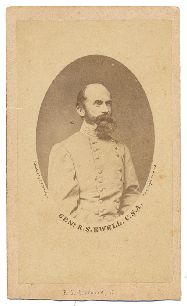 CDV OF GENERAL EWELL – PHOTOGRAPH UNIVERSELLE, PARIS