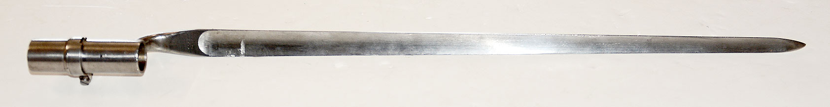 SCARCE AND BRIGHT US AMOSKEAG .58 SOCKET BAYONET