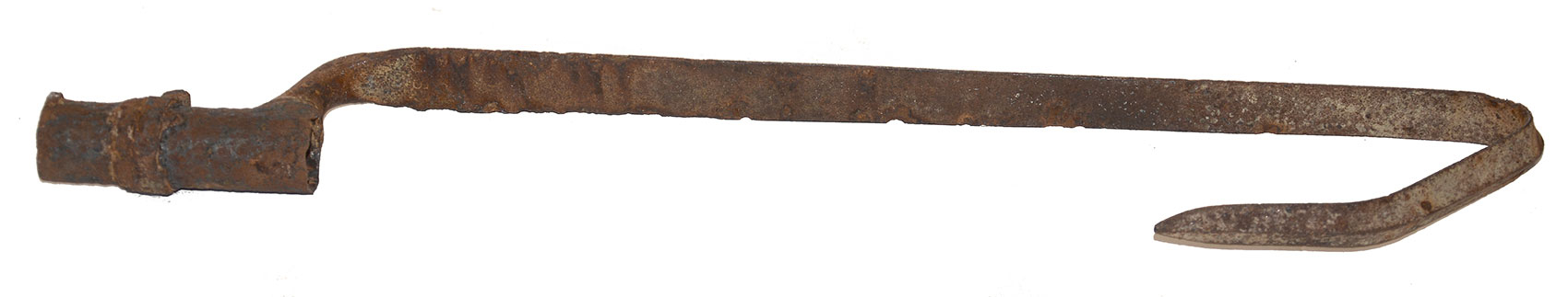 M1855 SOCKET BAYONET MADE INTO POT/BODY HOOK