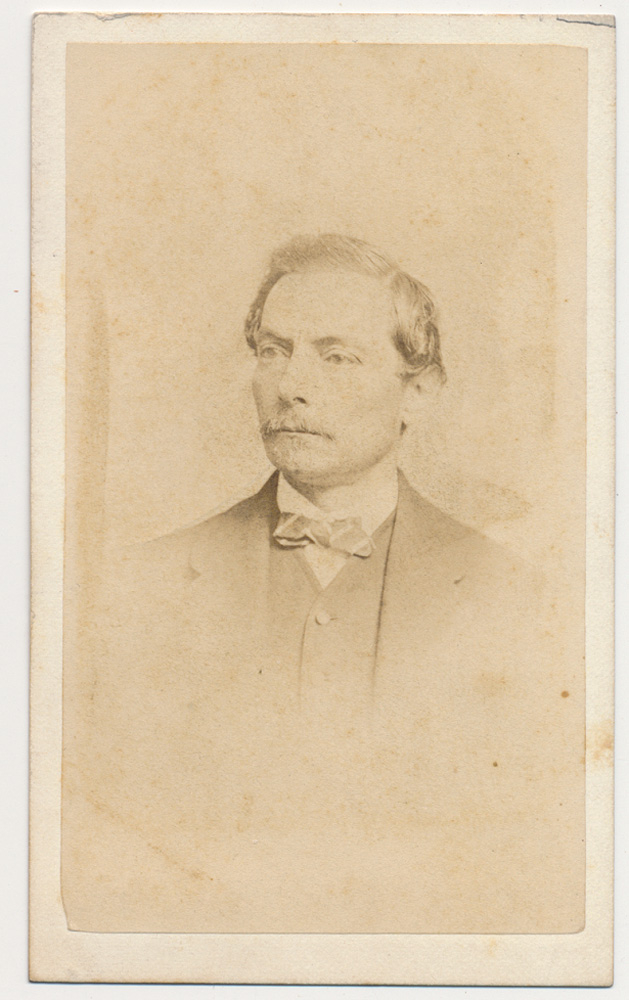 CDV OF C.S. GENERAL P.G.T. BEAUREGARD IN CIVILIAN CLOTHES