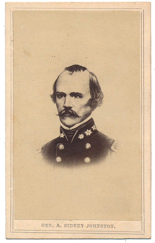 CDV OF C.S. GENERAL ALBERT S. JOHNSON