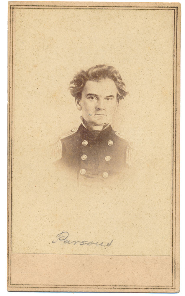 RARE CDV ENGRAVING PORTRAIT OF GENERAL MOSBY PARSONS