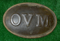 RARE EXCAVATED OHIO INFANTRY OVM BELT PLATE IN VERY GOOD CONDITION