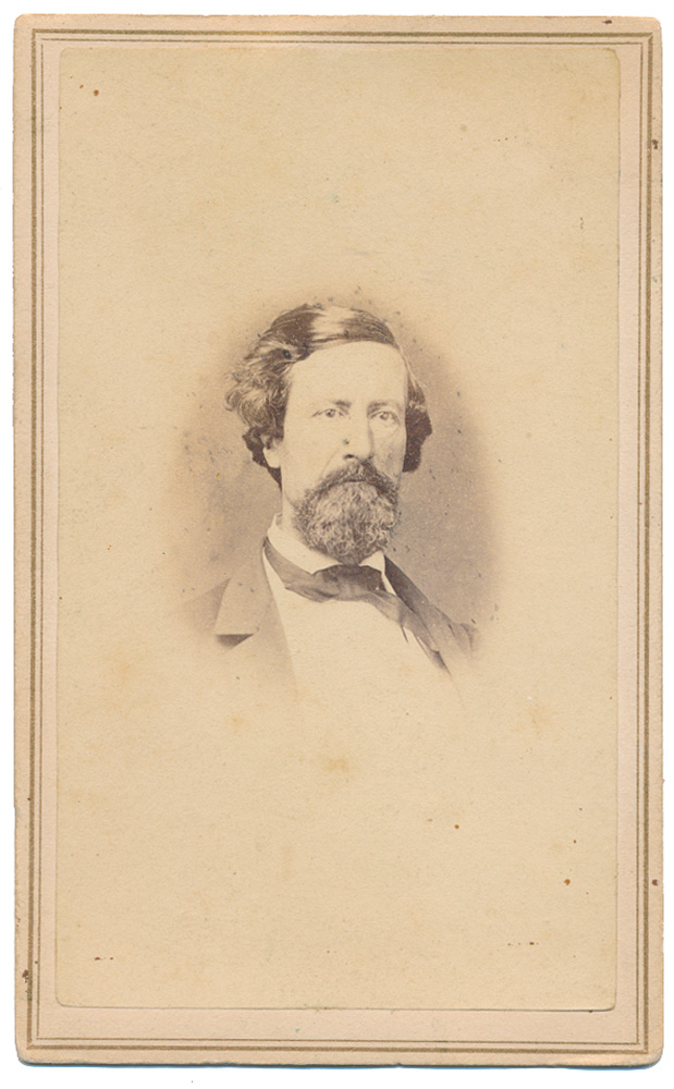BUST VIEW OF GENERAL JOHN C. PEMBERTON BY A RICHMOND PHOTOGRAPHER