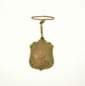 1911 UCV LITTLE ROCK CONFEDERATE REUNION WATCH FOB