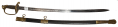 EXCELLENT U.S. M1850 FOOT OFFICER’S SWORD BY SAUERBIER