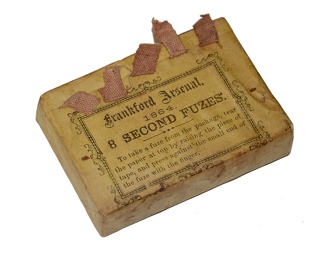 PACK OF FRANKFORD ARSENAL 8-SECOND FUSES - 1864