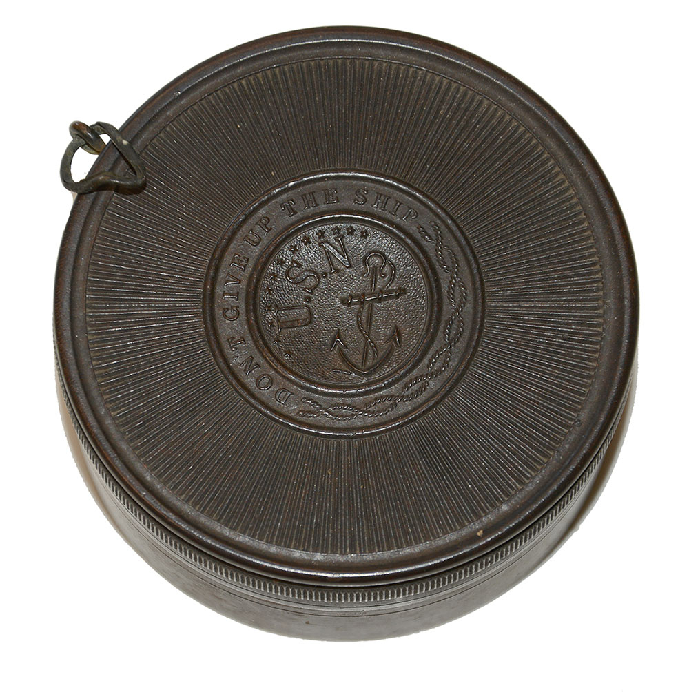 CIVIL WAR US NAVY SAILOR’S SHAVING SOAP CASE