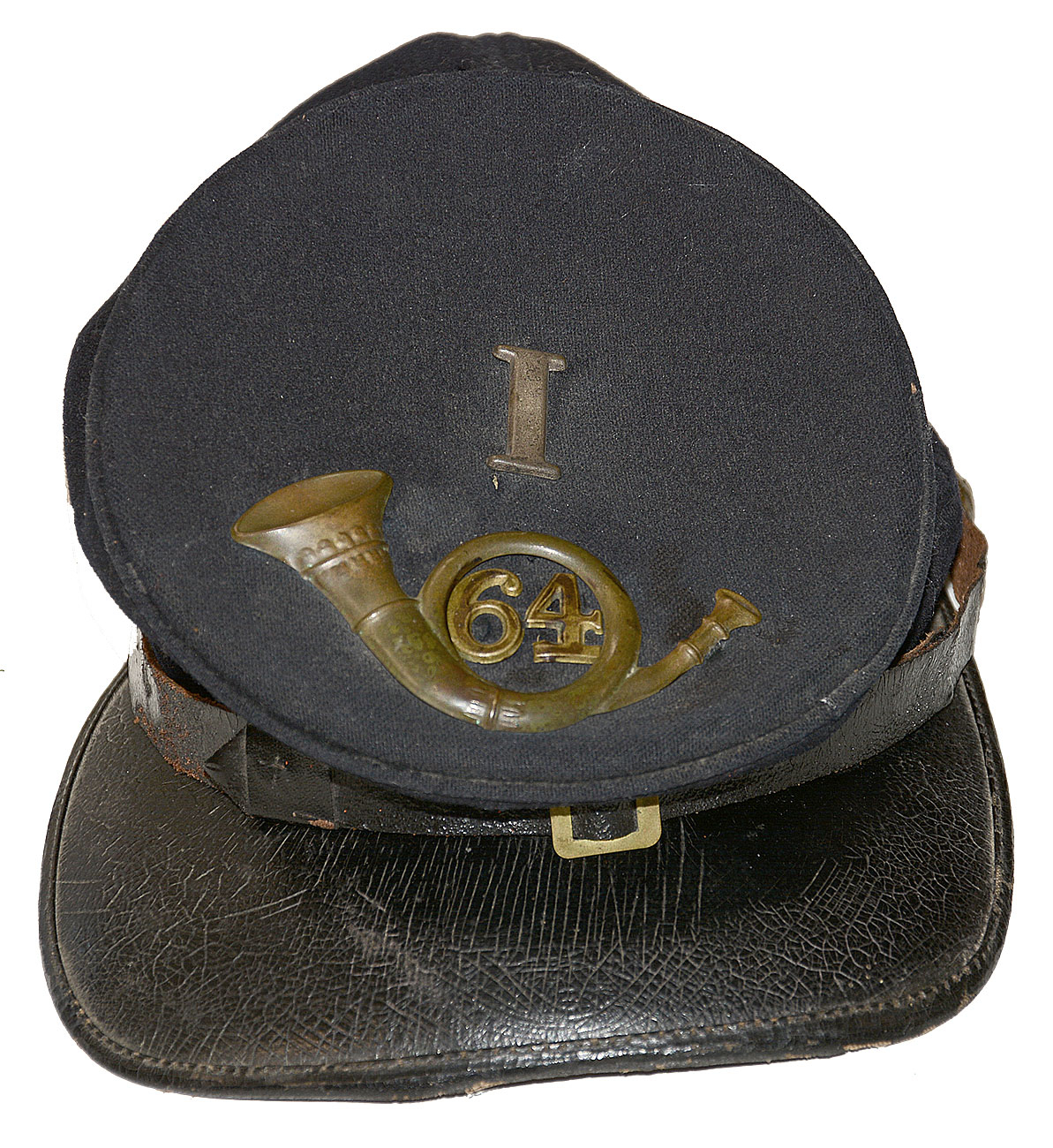 AN EARLY 1858 INFANTRY FORAGE CAP, POSSIBLY PRE-CIVIL WAR MANUFACTURE