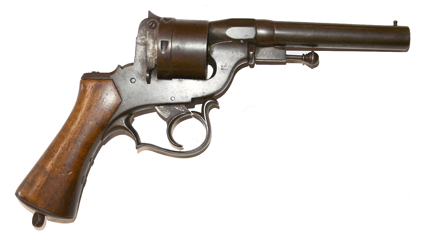 RARE MODEL 1859/60 CIVIL WAR ERA FRENCH PERRIN REVOLVER
