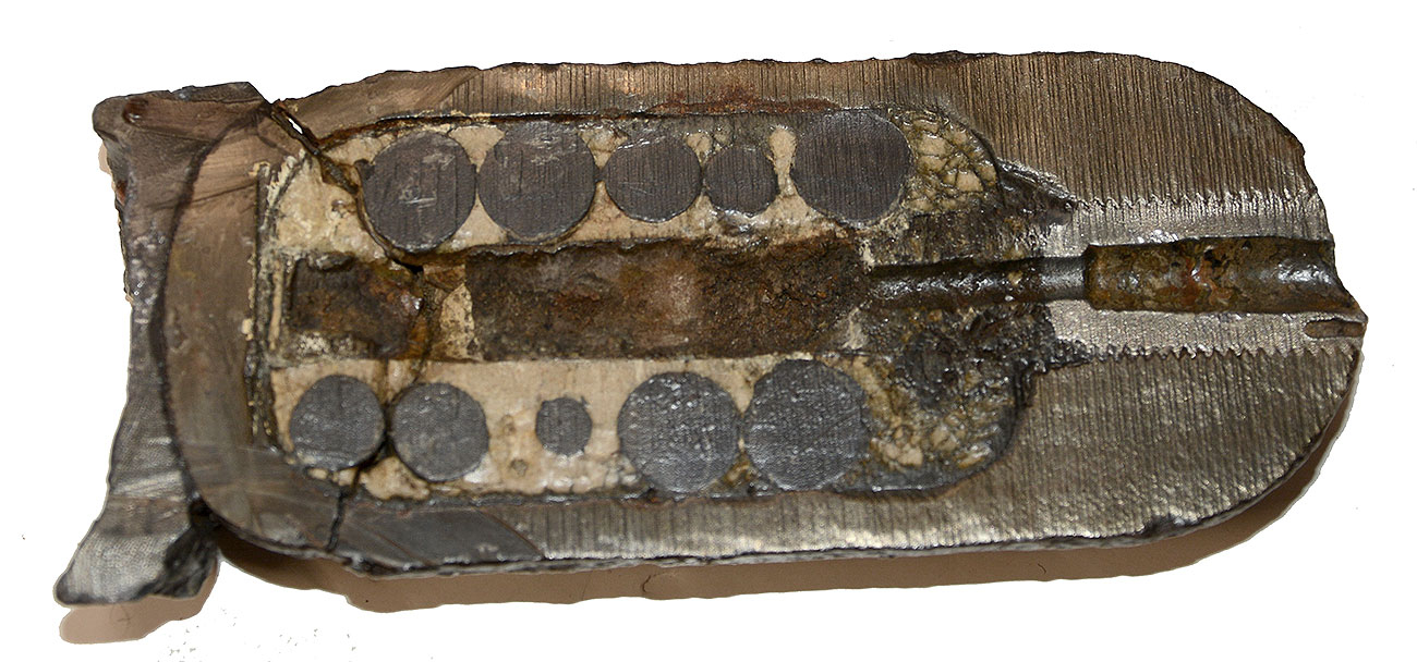 SECTIONED 3-INCH DYER CASE SHOT 