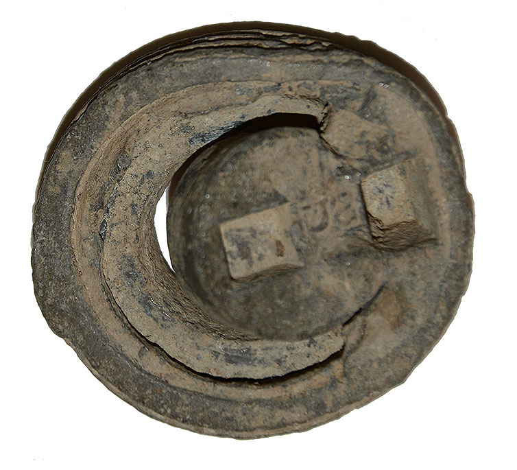 RELIC ARTILLERY FUSE FROM GETTYSBURG