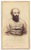 CDV ENGRAVED PORTRAIT OF GENERAL E. KIRBY SMITH