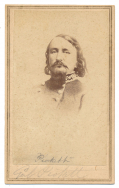 CDV ENGRAVING PORTRAIT OF GENERAL GEORGE PICKETT