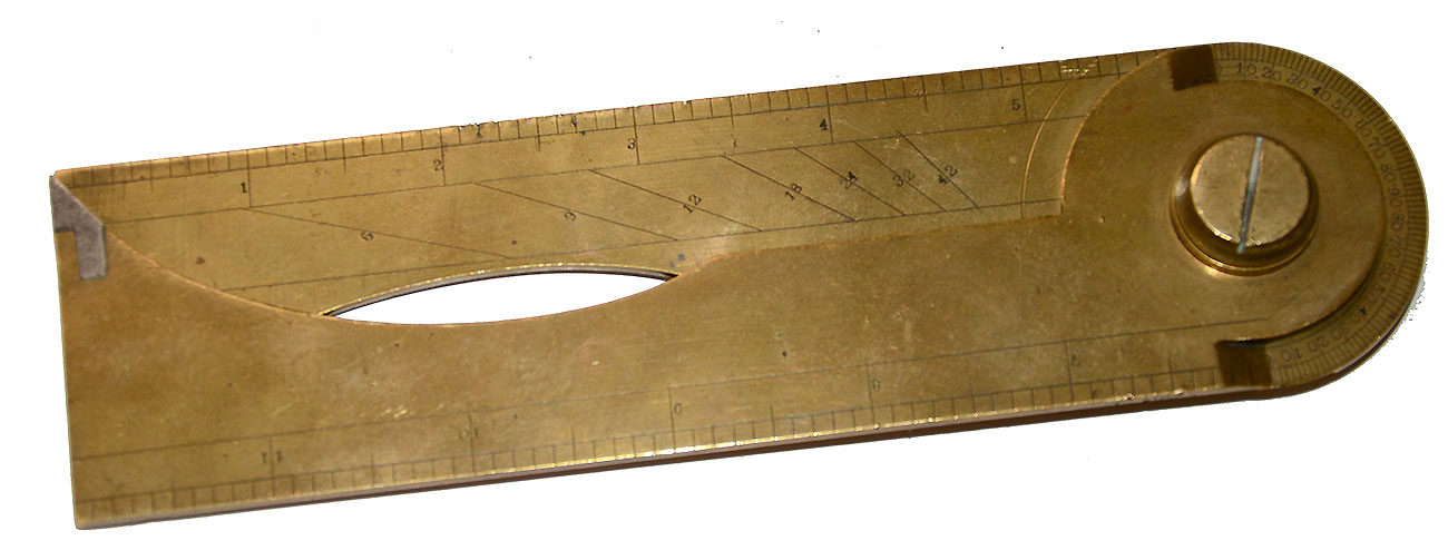 EXCELLENT SET OF CIVIL WAR ARTILLERY GUNNER’S CALIPERS