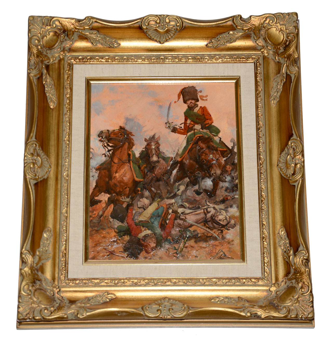 KEITH ROCCO — ORIGINAL OIL PAINTING ON BOARD: 