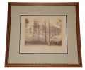GARDNER'S PHOTOGRAPHIC SKETCH BOOK OF THE WAR, VOLUME II — ORIGINAL ALBUMEN PRINT: “Head-Quarters Army of the Potomac, Brandy Station, Virginia" — Plate No. 60