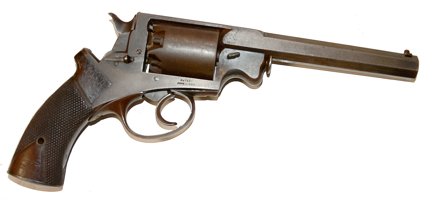 A VERY DESIRABLE MASSACHUSETTS ARMS ADAMS PATENT REVOLVER