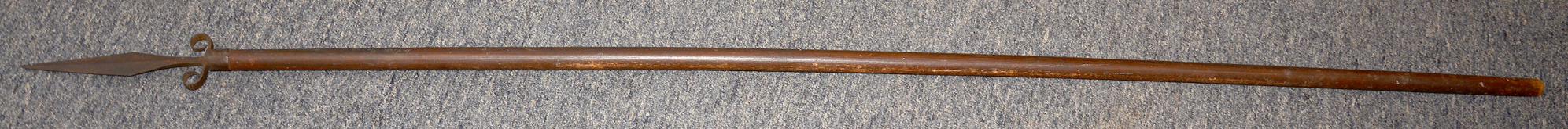 18th CENTURY NATIVE AMERICAN SPEAR OR LANCE OF THE EASTERN WOODLANDS