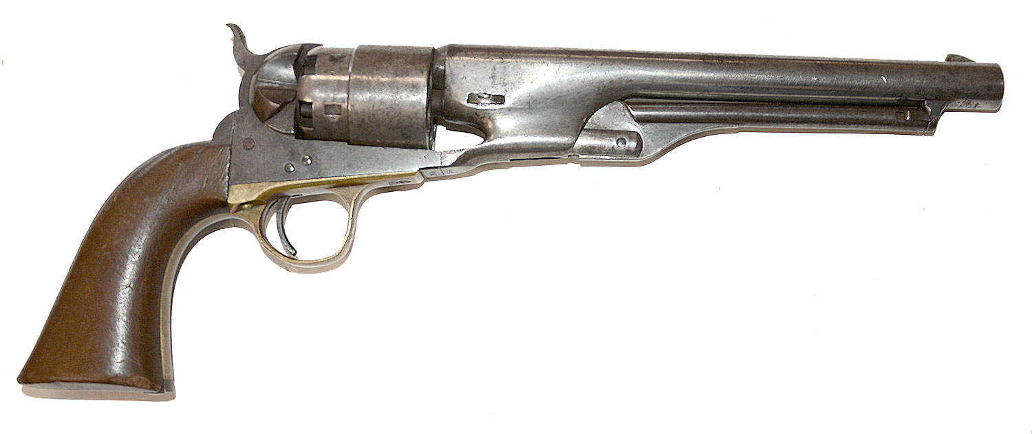 A HANDSOME CIVIL WAR DATED COLT MODEL 1860 ARMY REVOLVER