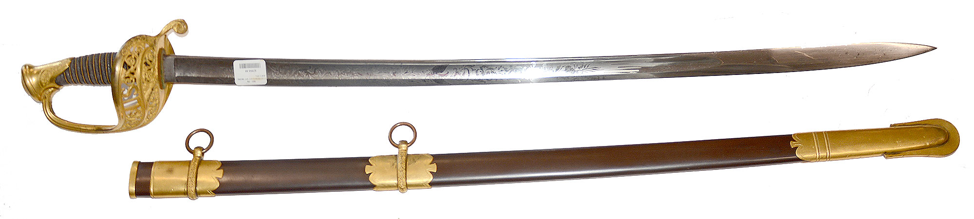 MINTY CONDITION AMES MODEL 1850 STAFF AND FIELD OFFICER’S SWORD