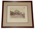 GARDNER'S "INCIDENTS OF THE WAR" — ORIGINAL ALBUMEN PRINT: “Provost Marshal’s Office, Aquia Creek, Va." — Plate No. 46