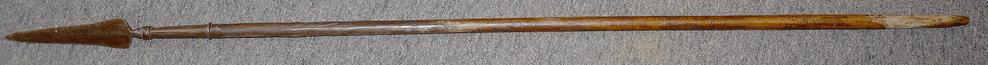 BRITISH MILITARY SERGEANT'S HALBERD CONVERTED TO A SPONTOON