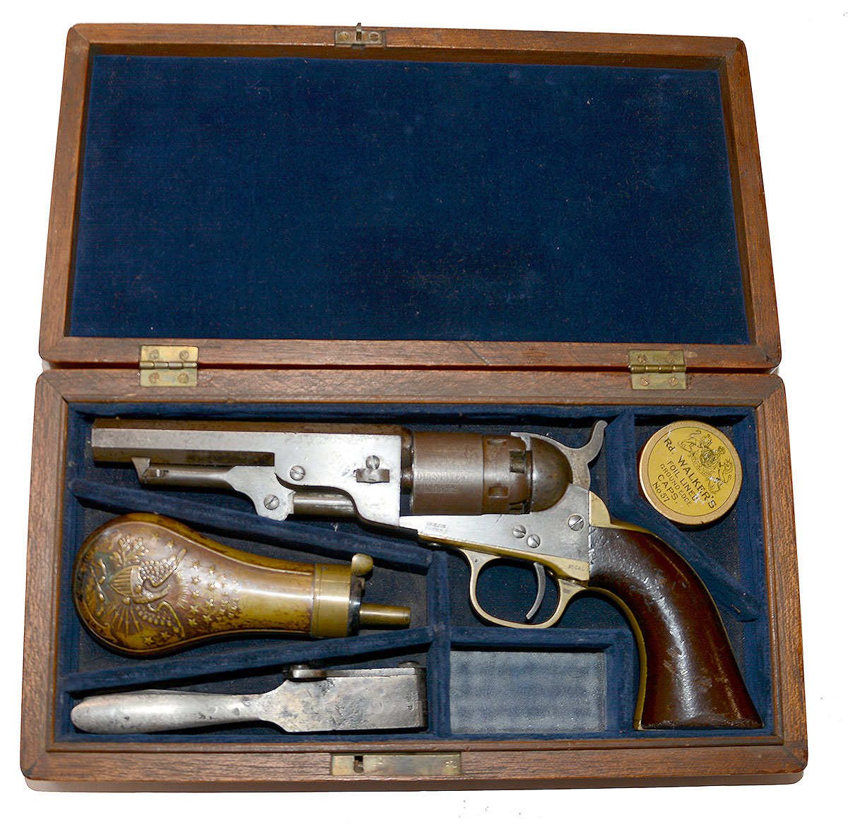 A RARELY OFFERED CASED COLT POCKET NAVY REVOLVER