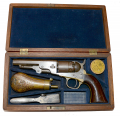A RARELY OFFERED CASED COLT POCKET NAVY REVOLVER