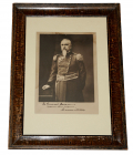 INSCRIBED & SIGNED PHOTOGRAPH OF BRIG. GEN. ANSON MILLS, PRESENTED TO BVT. BRIG. GEN. CHARLES H. GROSVENOR