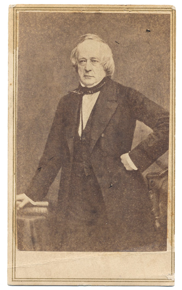CDV OF LOUISIANA CONGRESSMAN JOHN SLIDELL, 
