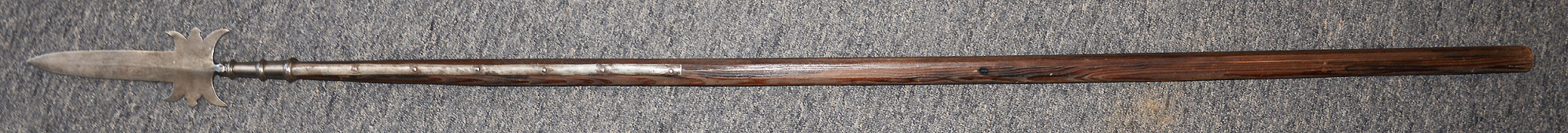 A FRENCH AND INDIAN WAR PERIOD HALBERD OR PARTIZAN