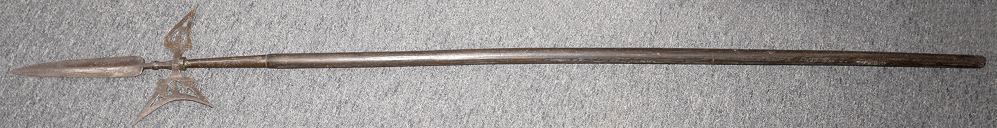 A COLONIAL MADE HALBERD DATING TO THE FRENCH AND INDIAN WAR