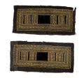 DOUBLE BORDER EMBROIDERED STAFF OFFICER’S CAPTAIN’S SHOULDER STRAPS