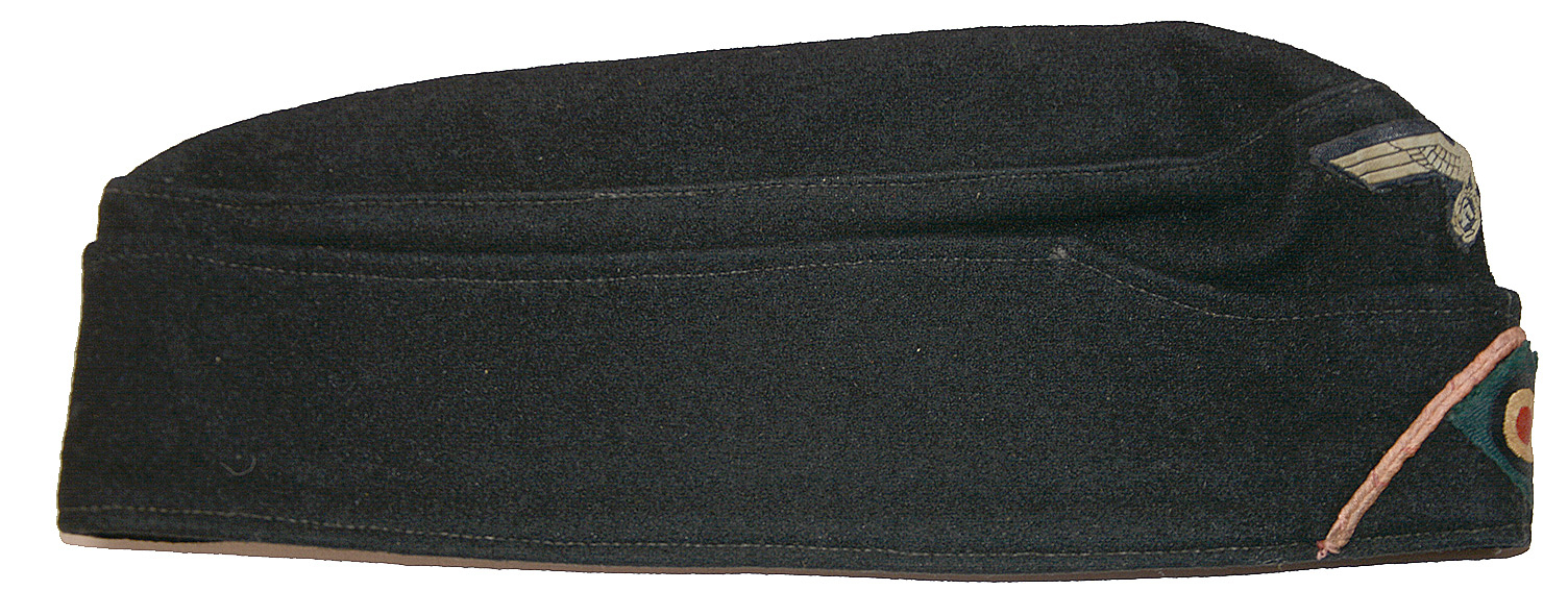 ARMY MODEL 1934/1940 ENLISTED BLACK PANZER FIELD CAP