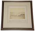CIRCA 1880S-1890S ALBUMEN RE-PRINT OF TIMOTHY H. O’SULLIVAN’S “HARVEST OF DEATH” – UNION DEAD ON THE FIELD AT GETTYSBURG