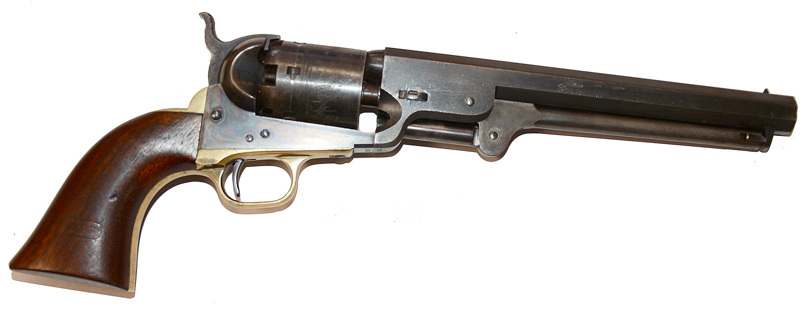 MAGNIFICENT MARTIAL THIRD MODEL 1851 COLT NAVY REVOLVER