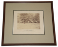 GARDNER'S "INCIDENTS OF THE WAR" ORIGINAL ALBUMEN PRINT - "General Bartlett's Headquarters, First Division, Ninth Corps"