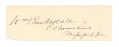 CLIPPED SIGNATURE – WILLIAM BARKSDALE, CONFEDERATE BRIGADIER GENERAL; KILLED AT GETTYSBURG