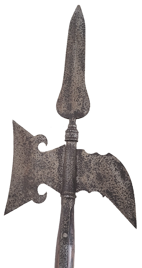 BRITISH MILITARY SARGEANT'S HALBERD 1740 TO 1793