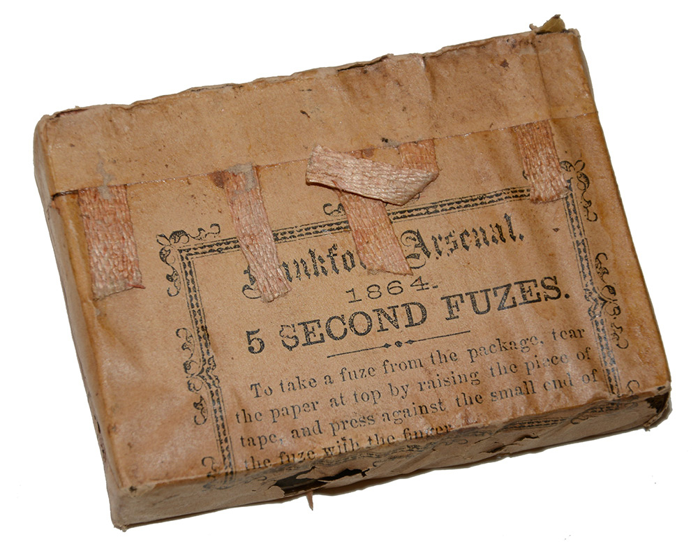 PACK OF FRANKFORD ARSENAL 5-SECOND ARTILLERY FUZES