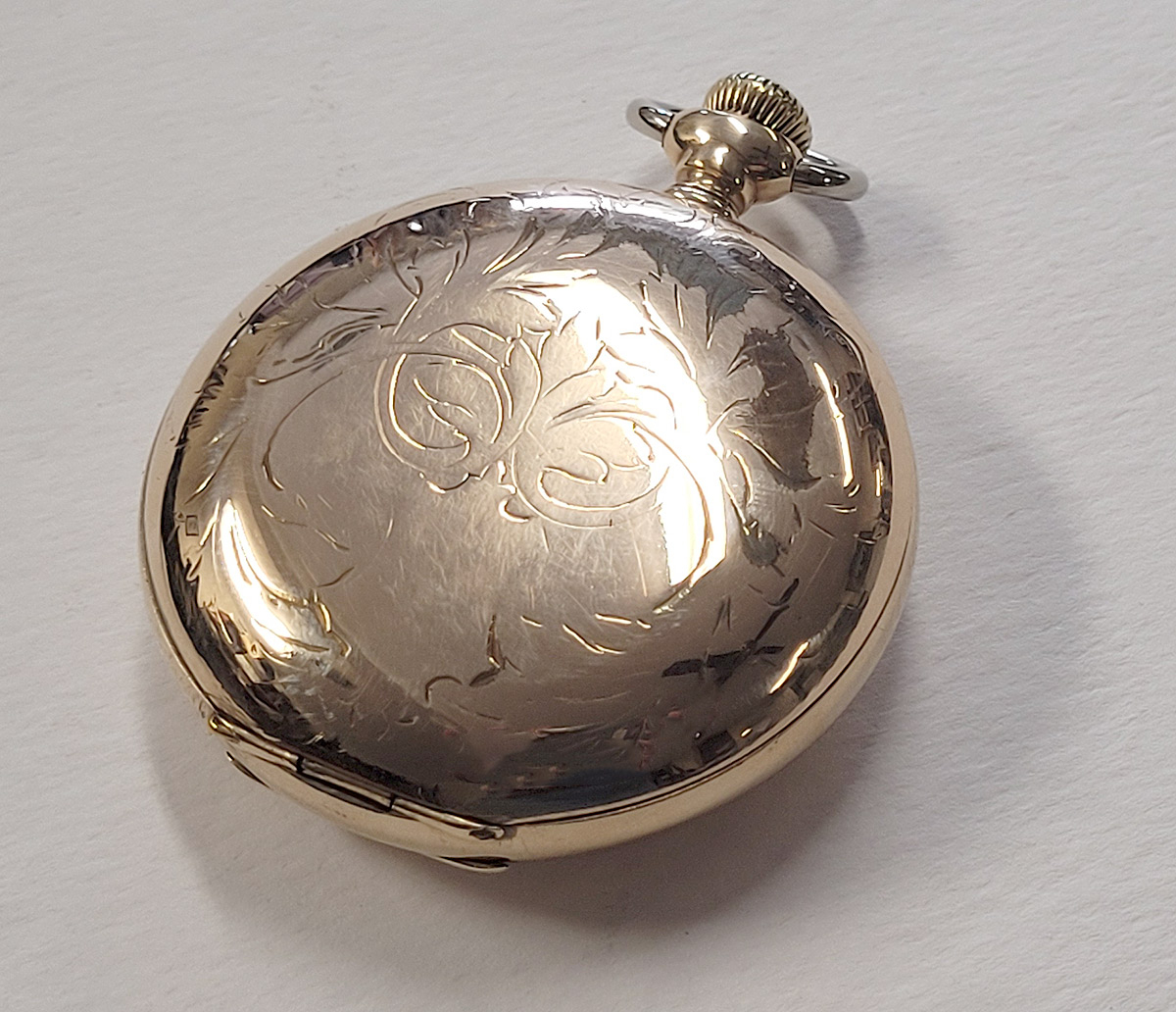 ILLINOIS GF-HUNTER CASE 17 JEWEL POCKET WATCH - 1909 PRODUCTION