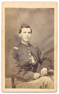CDV OF GEORGE W. NORTON – 20th MICHIGAN – SIGNED – ARMY OF THE OHIO PHOTOGRAPHER
