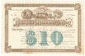 MINNEAPOLIS IMPROVEMENT COMPANY STOCK CERTIFICATE SIGNED BY CONFEDERATE GENERAL THOMAS L. ROSSER (1890)