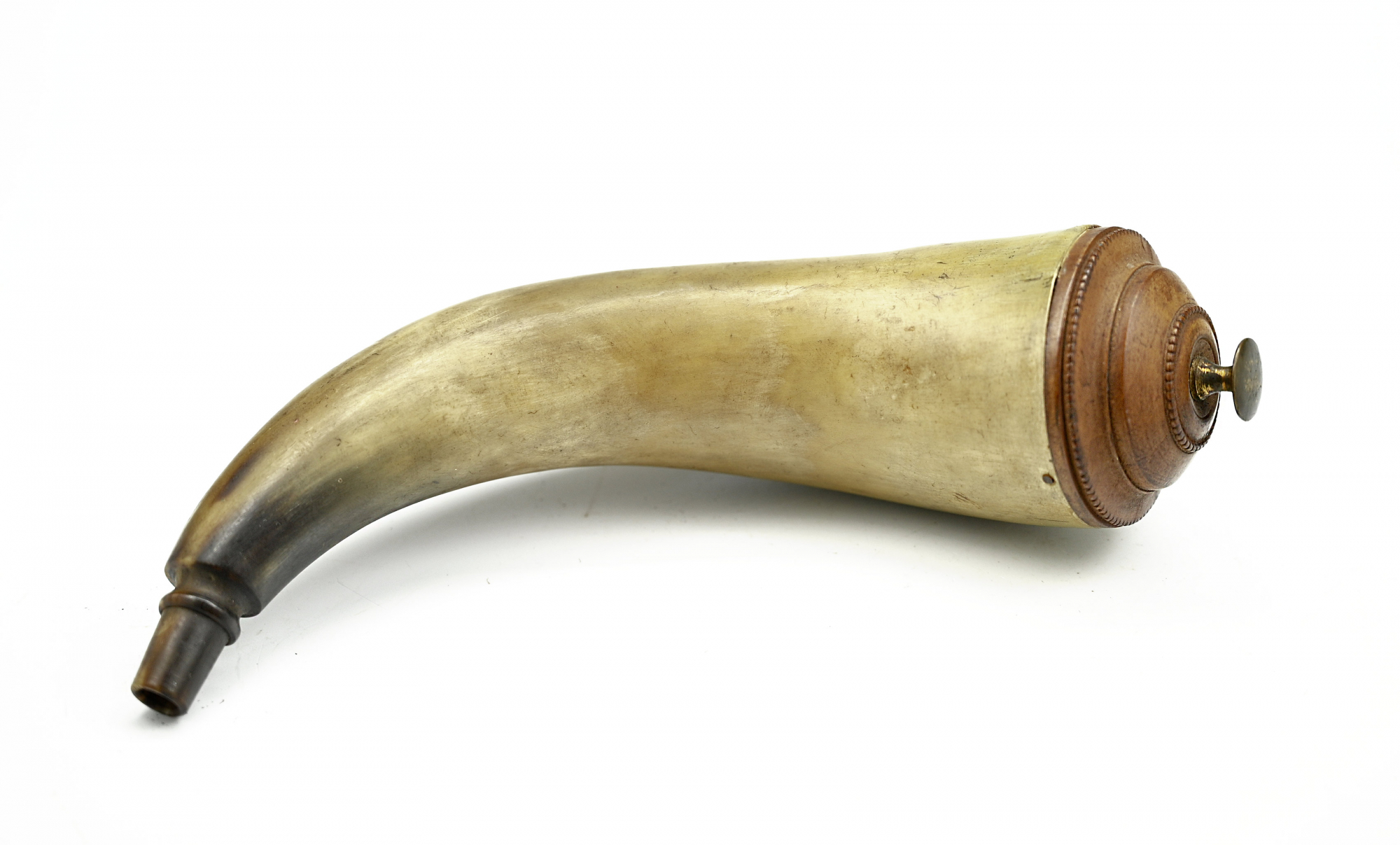NICE YORK COUNTY POWDER HORN